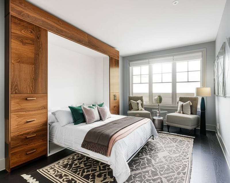 Featured image for Murphy Beds Cut Costs in Half With DIY Build