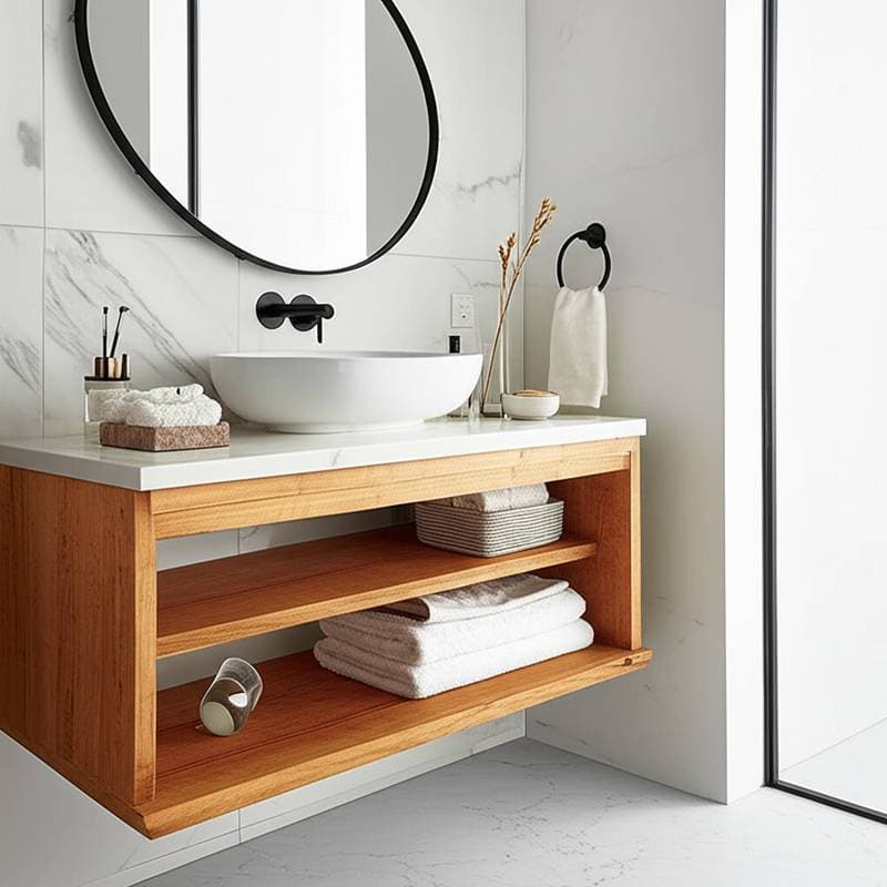 Featured image for DIY Japandi Vanities Cost Half of Custom Builds