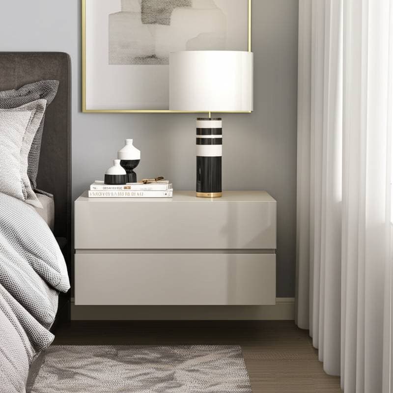 Featured image for Floating Nightstands Cost $85-$350 and Free Floor Space