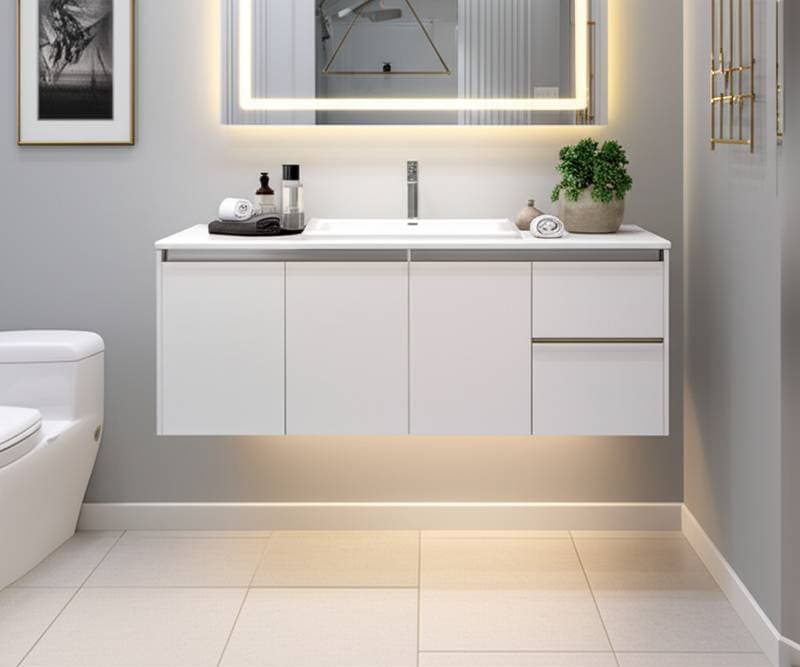 Featured image for Why Floating Vanities Make Small Bathrooms Feel Bigger