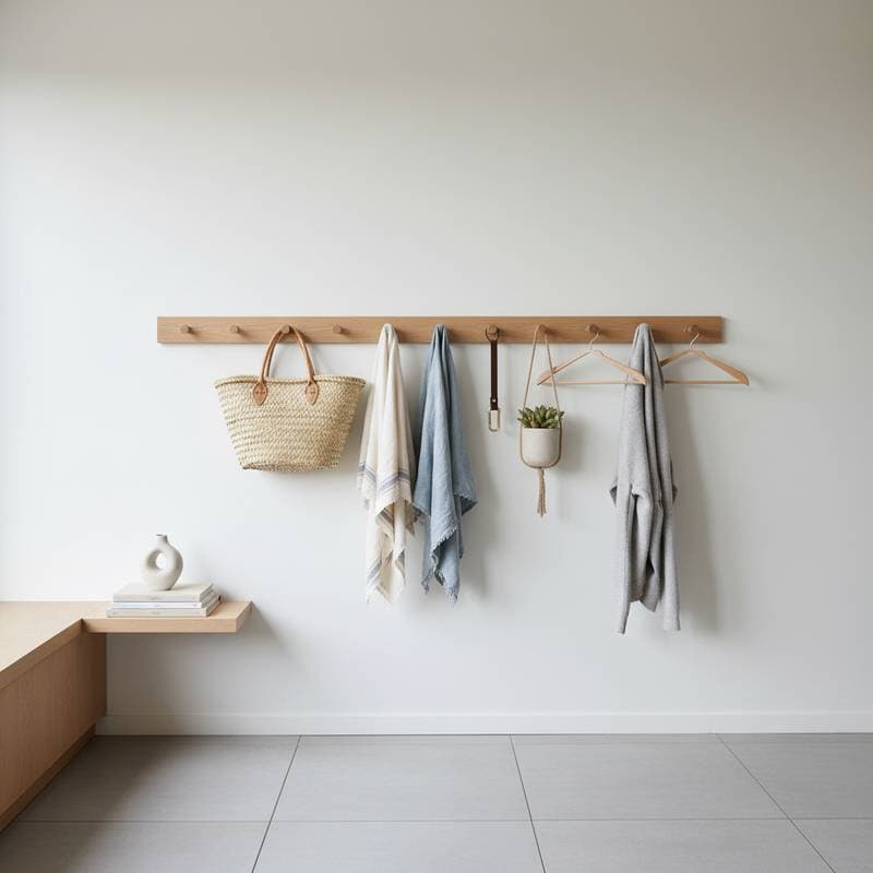 Image for Shaker Peg Rails Clear Clutter Without Adding Weight