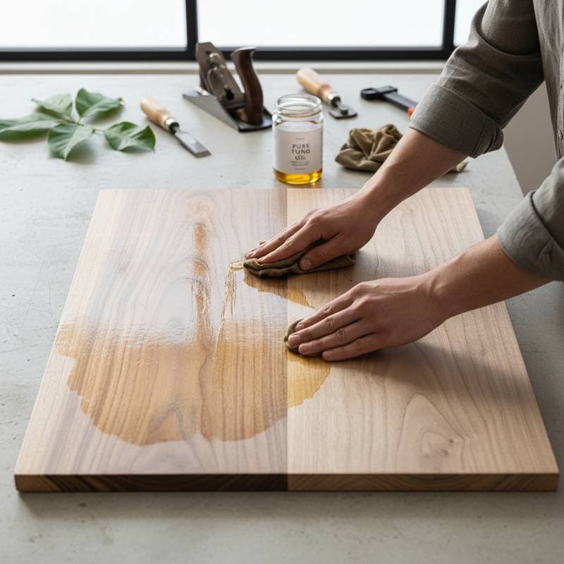 Image for Why DIYers Ditch Polyurethane for Tung Oil