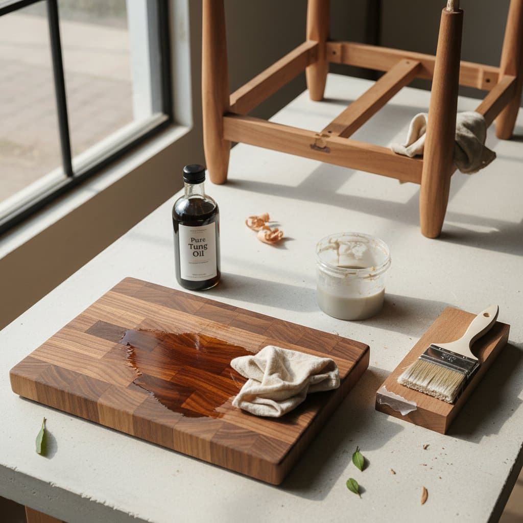 Image for Tung Oil Outperforms Polyurethane for Repairability