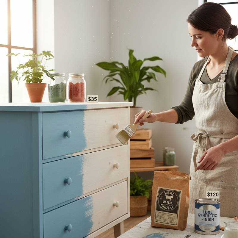 Image for Why Milk Paint Costs $35 While Synthetics Hit $120