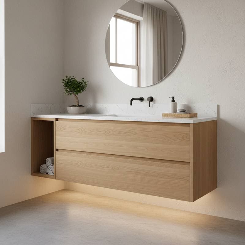 Image for How Floating Vanities Transform Bathroom Flow