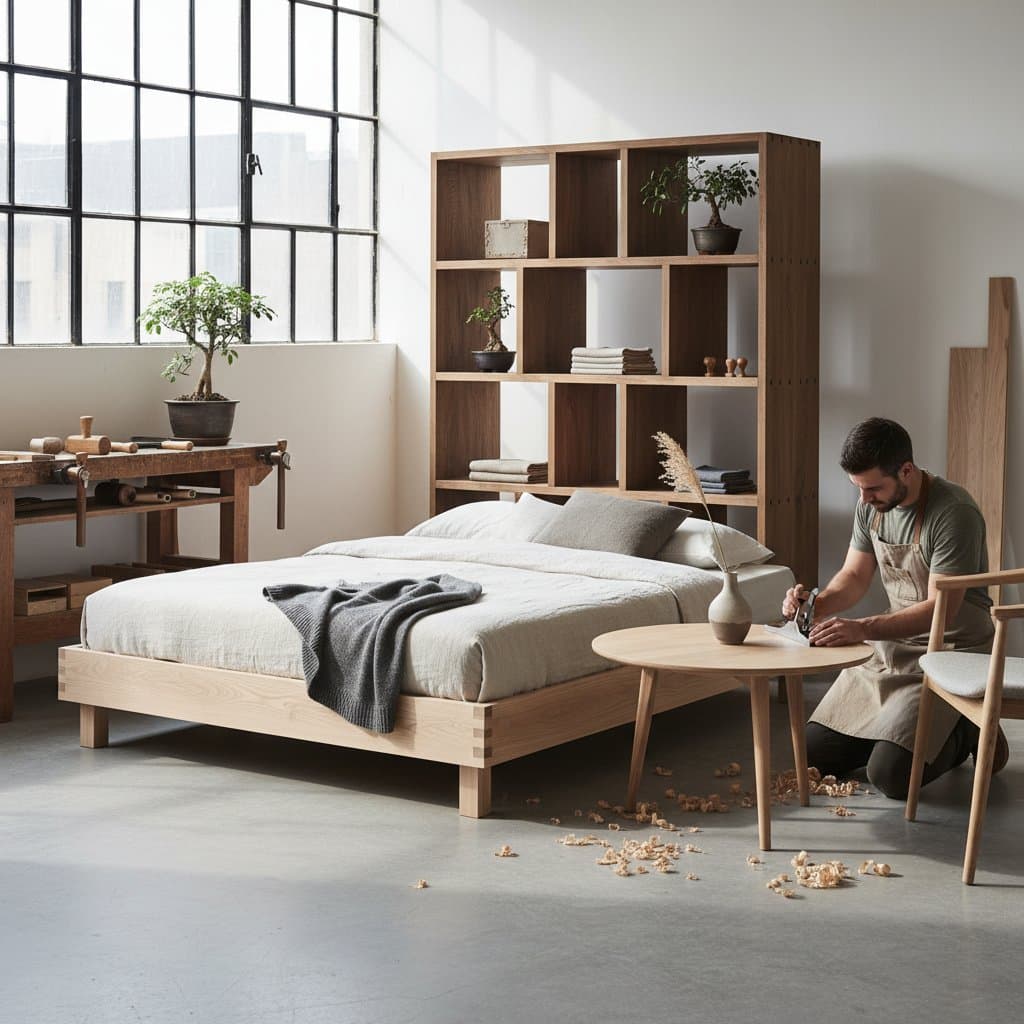 Image for Japandi Furniture Commands 25% Premium in 2026 Market