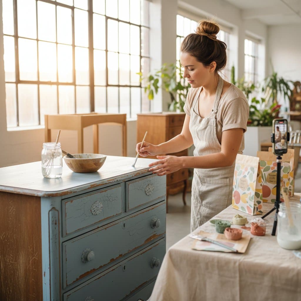 Image for TikTok Revives Milk Paint for Zero-VOC Furniture Fixes