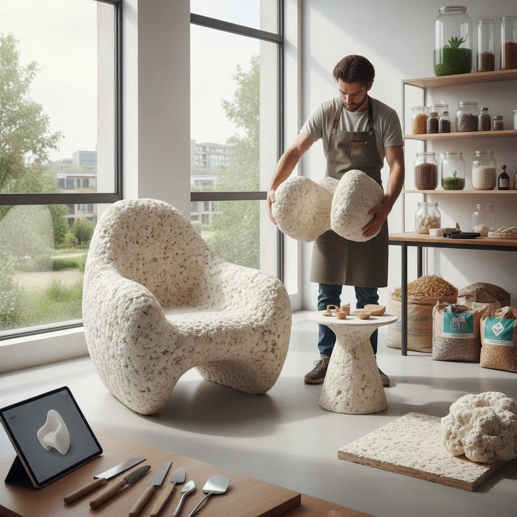 Image for Grow Furniture from Fungi in 5 to 10 Days