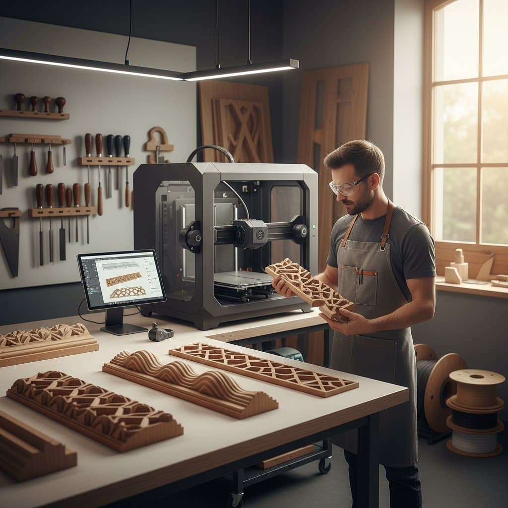 Featured image for 3D-Printed Trim Cuts Millwork Costs in Half