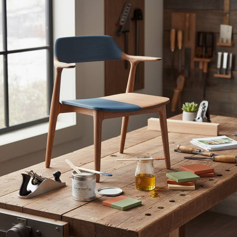 Image for Tung Oil Meets Milk Paint for Modern Wood Durability