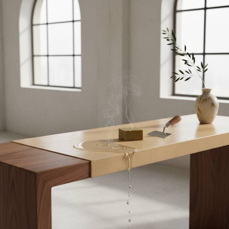 Image for Tadelakt Seals Wood Without Cracking or Peeling