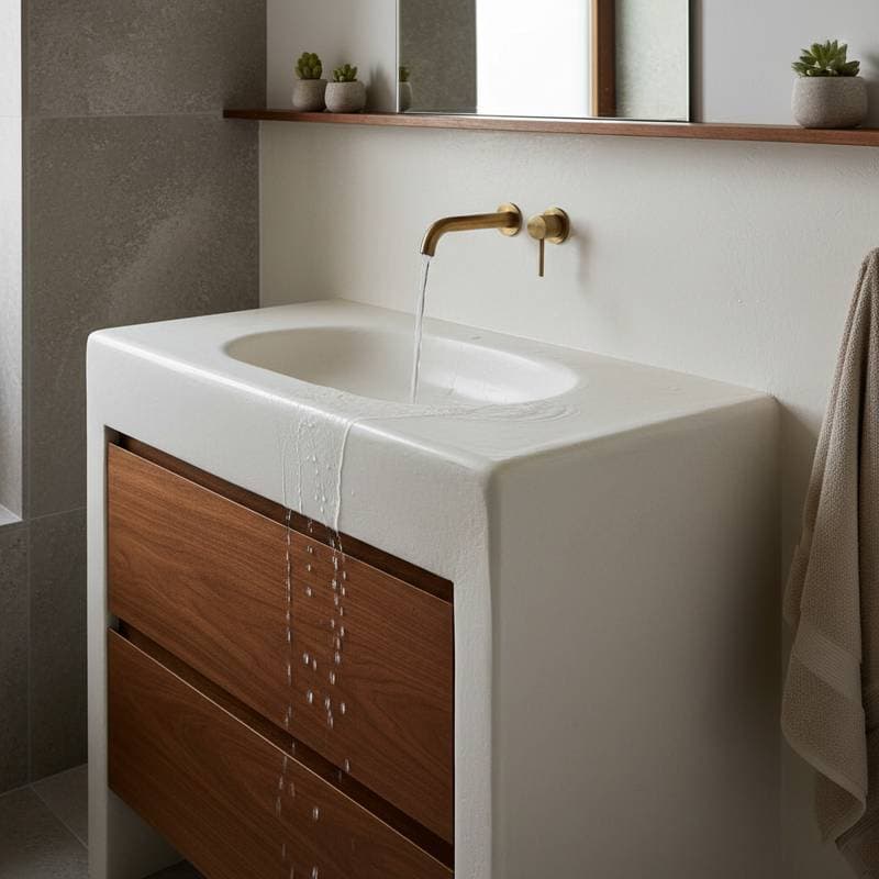 Image for Tadelakt Plaster Waterproofs Wood Without Plastic Coating