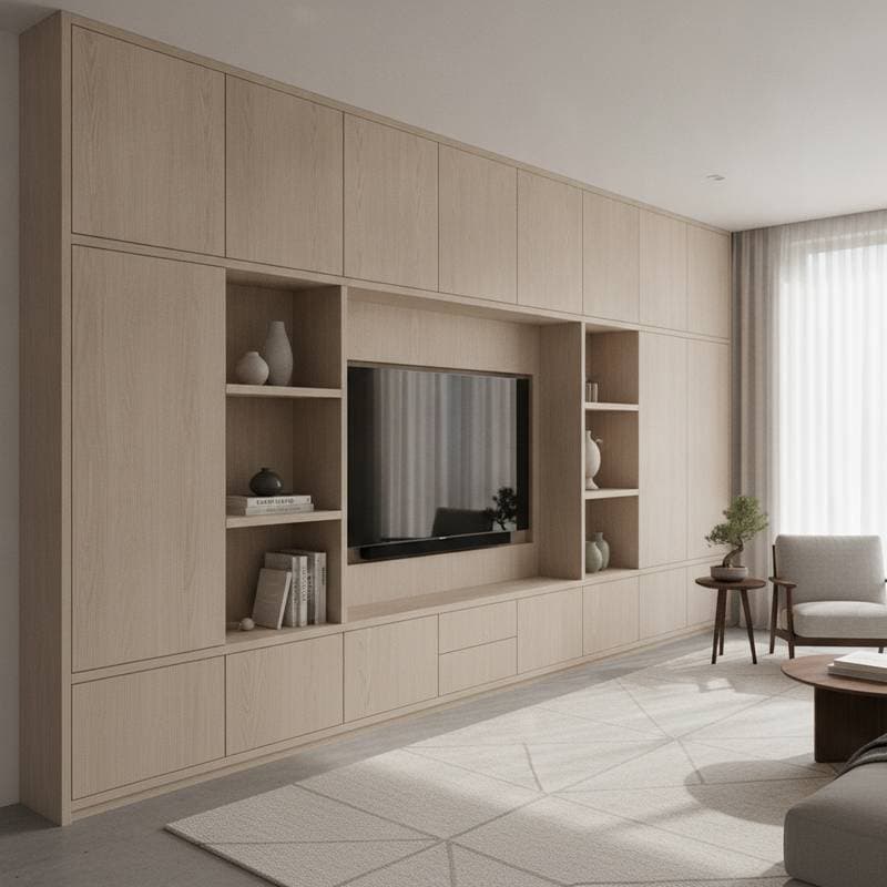 Featured image for Japandi Built-Ins Blend Japanese and Scandi Style