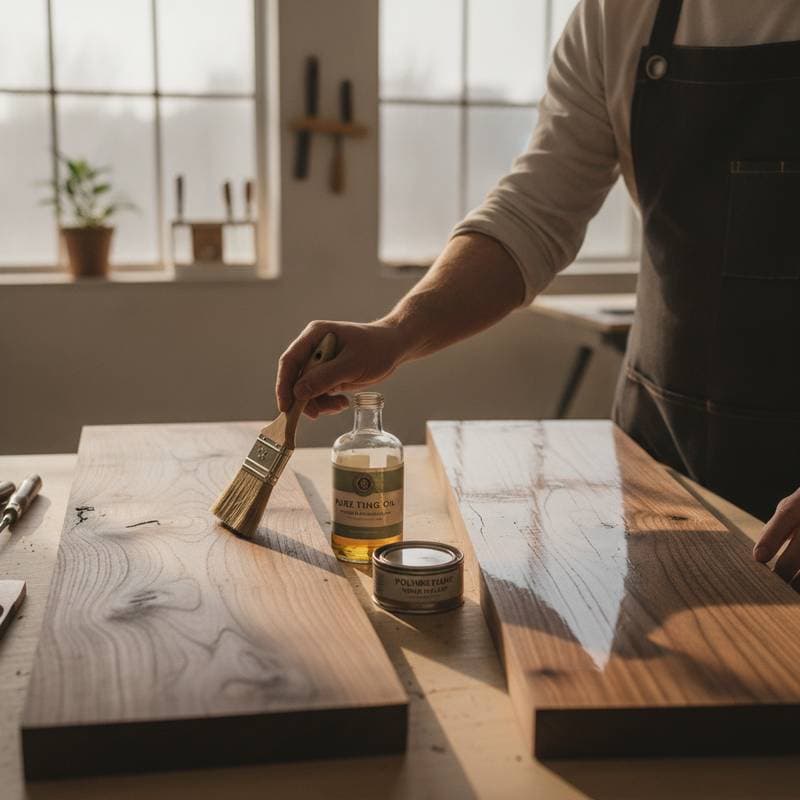 Featured image for Tung Oil Outperforms Polyurethane for Wood Aging