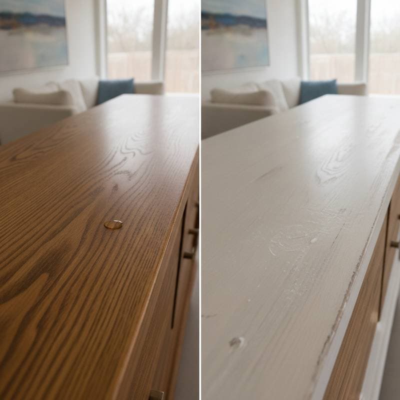 Featured image for Why Oil Finishes Outlast Chalk Paint Wax on Furniture