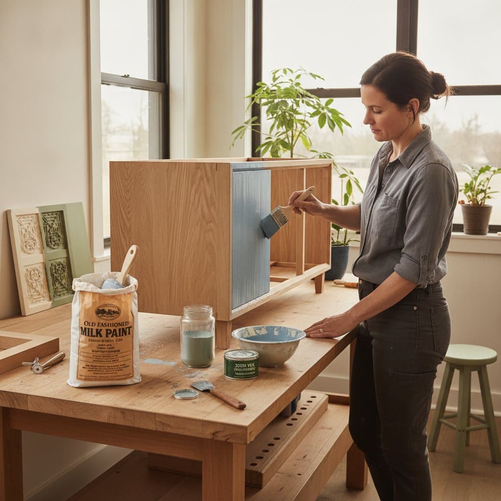 Featured image for Why Milk Paint Bonds Better Than Modern Finishes