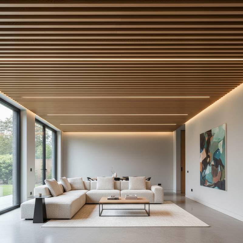 Featured image for Ribbed Wood Ceilings Cost Half What Coffers Do
