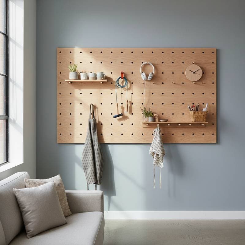 Featured image for Shaker Pegboards Bridge Form and Flexible Function