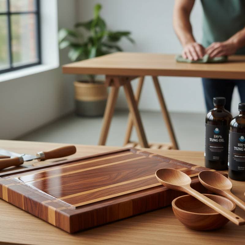 Featured image for Why Tung Oil Outperforms Polyurethane for DIY Projects