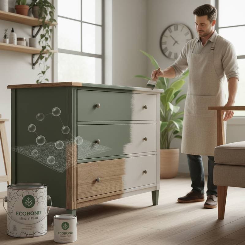 Featured image for Why Mineral Paint Bonds Deeper Than Chalk Paint