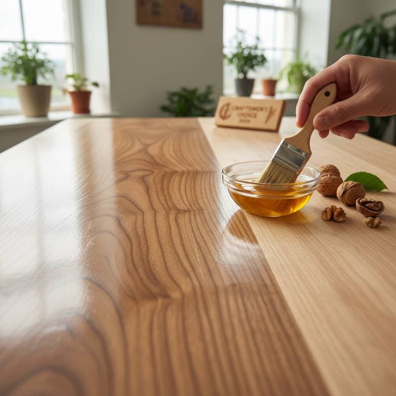 Featured image for Why Walnut Oil Tops Polyurethane for Wood in 2025