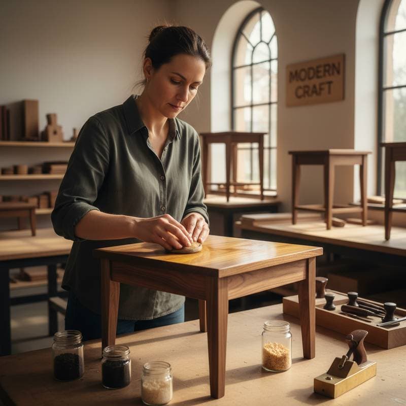 Featured image for Why Woodworkers Choose Shellac for Grain Depth and Easy Repairs