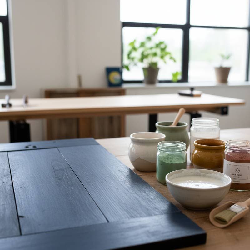 Featured image for Why Milk Paint Beats Low-VOC Finishes in 2026
