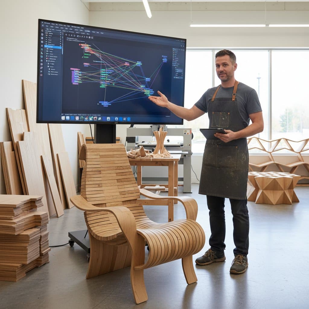 Featured image for Parametric Design Cuts Furniture Production Time in Half