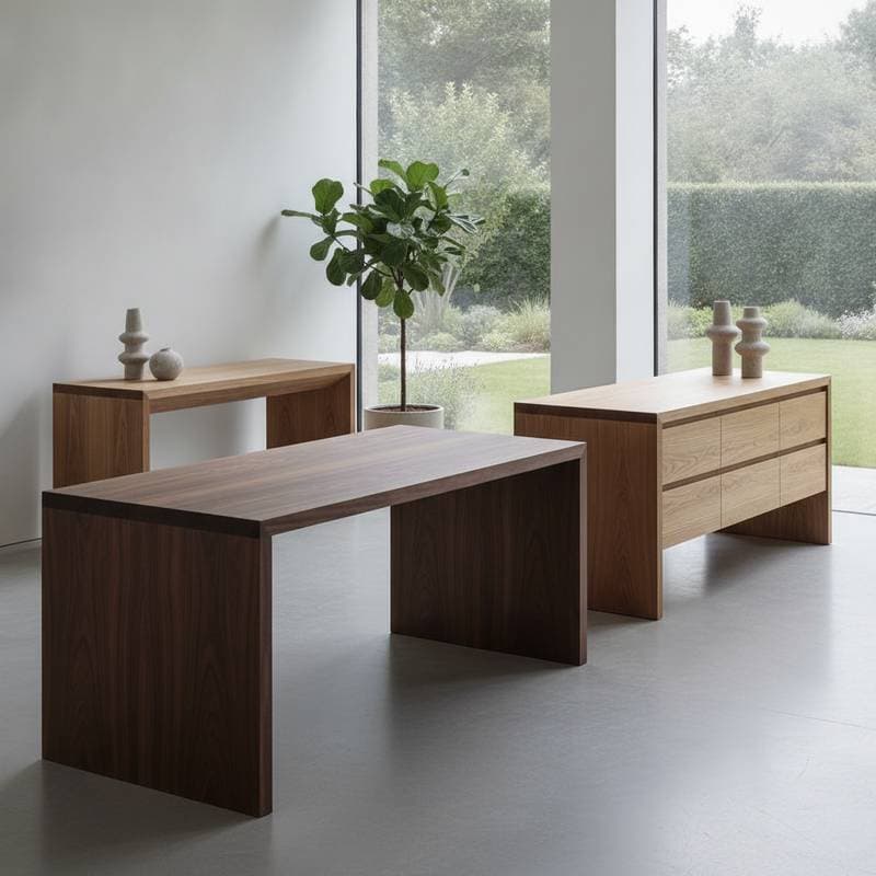 Featured image for Waterfall Edges: 2026's Sharpest Furniture Detail