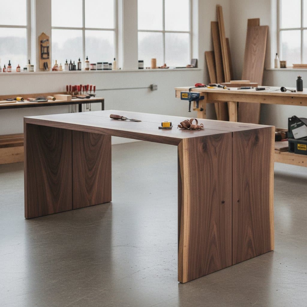 Featured image for Waterfall Edges Transform DIY Tables Into Sculpture
