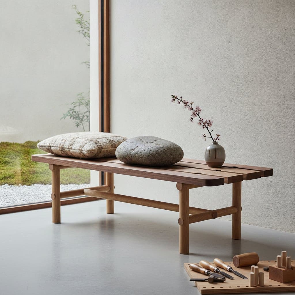 Featured image for Japandi Dowel Joints Hold 250 Pounds Without Screws