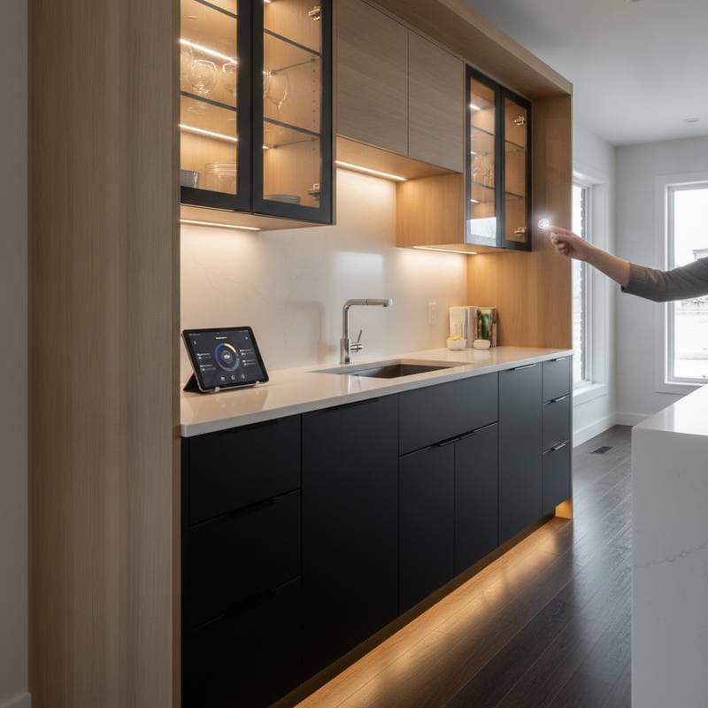 Featured image for Smart Cabinet Lighting That Adapts to How You Live