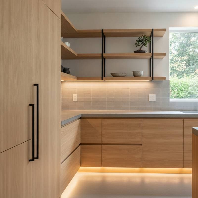Featured image for Japandi Cabinetry Merges Japanese and Scandi Style