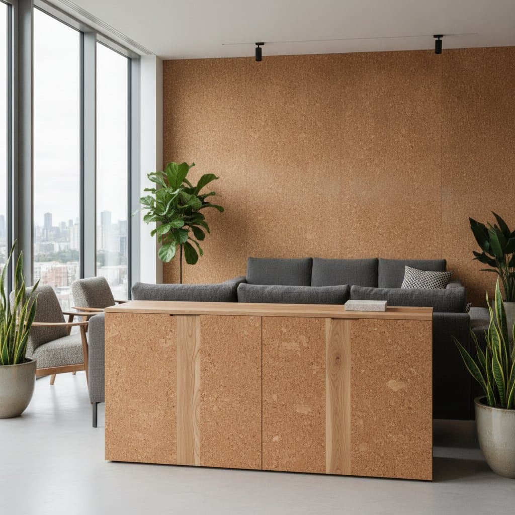 Featured image for Cork-Backed Veneer Cuts Room Echo by 40 Percent