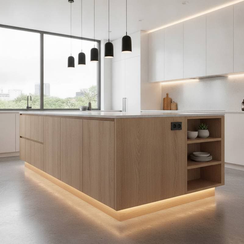 Featured image for Floating Islands Solve Kitchen Flow Without Losing Function